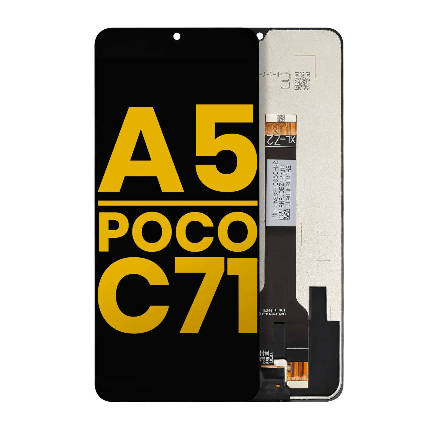 Xiaomi Xiaomi Redmi A5 4G / Xiaomi Poco C71 refurbished LCD display assembly without frame replacement screen - front product view 1