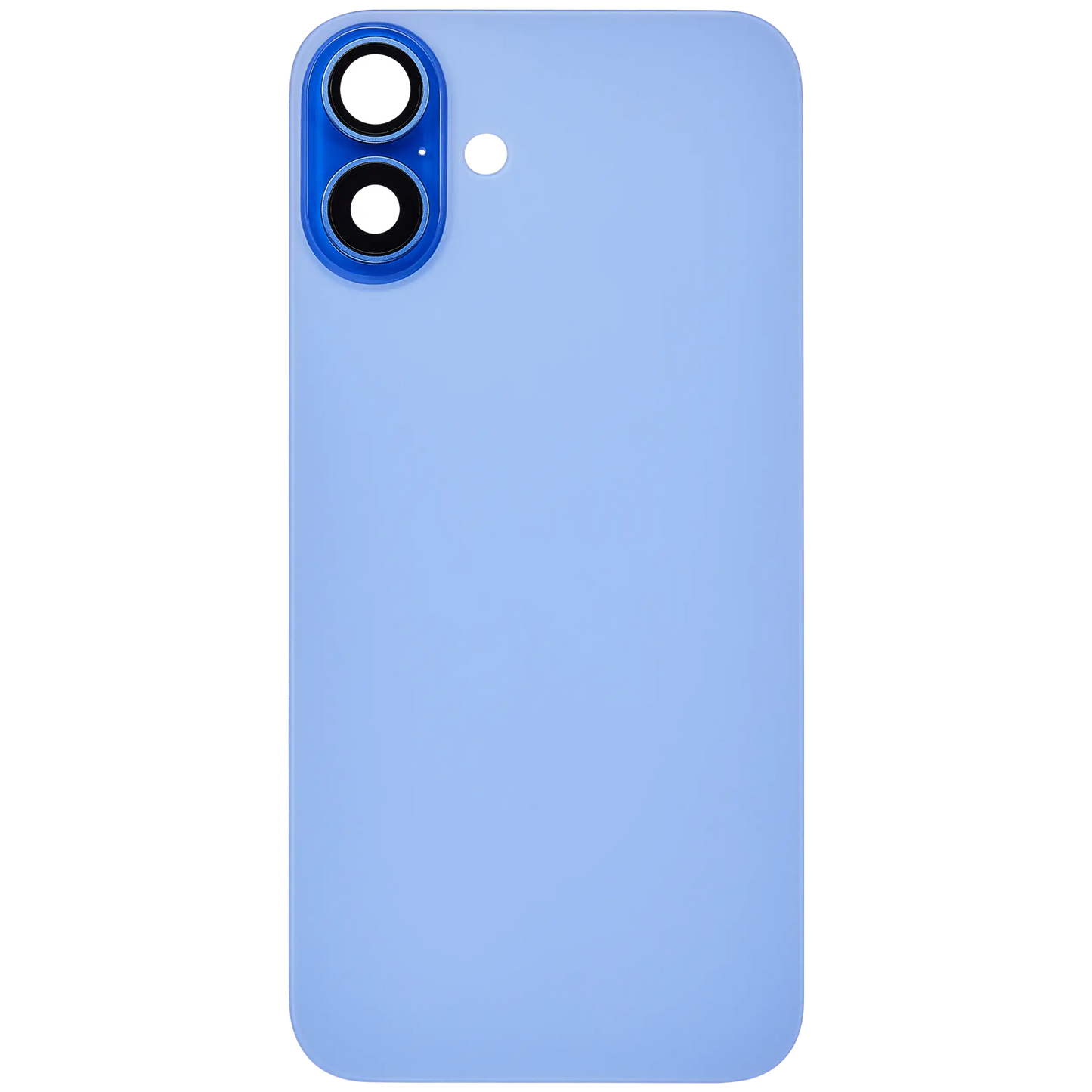 Back Glass w/ MagSafe Magnet For iPhone 16 Plus (Aftermarket) (Ultramarine) (No Logo)