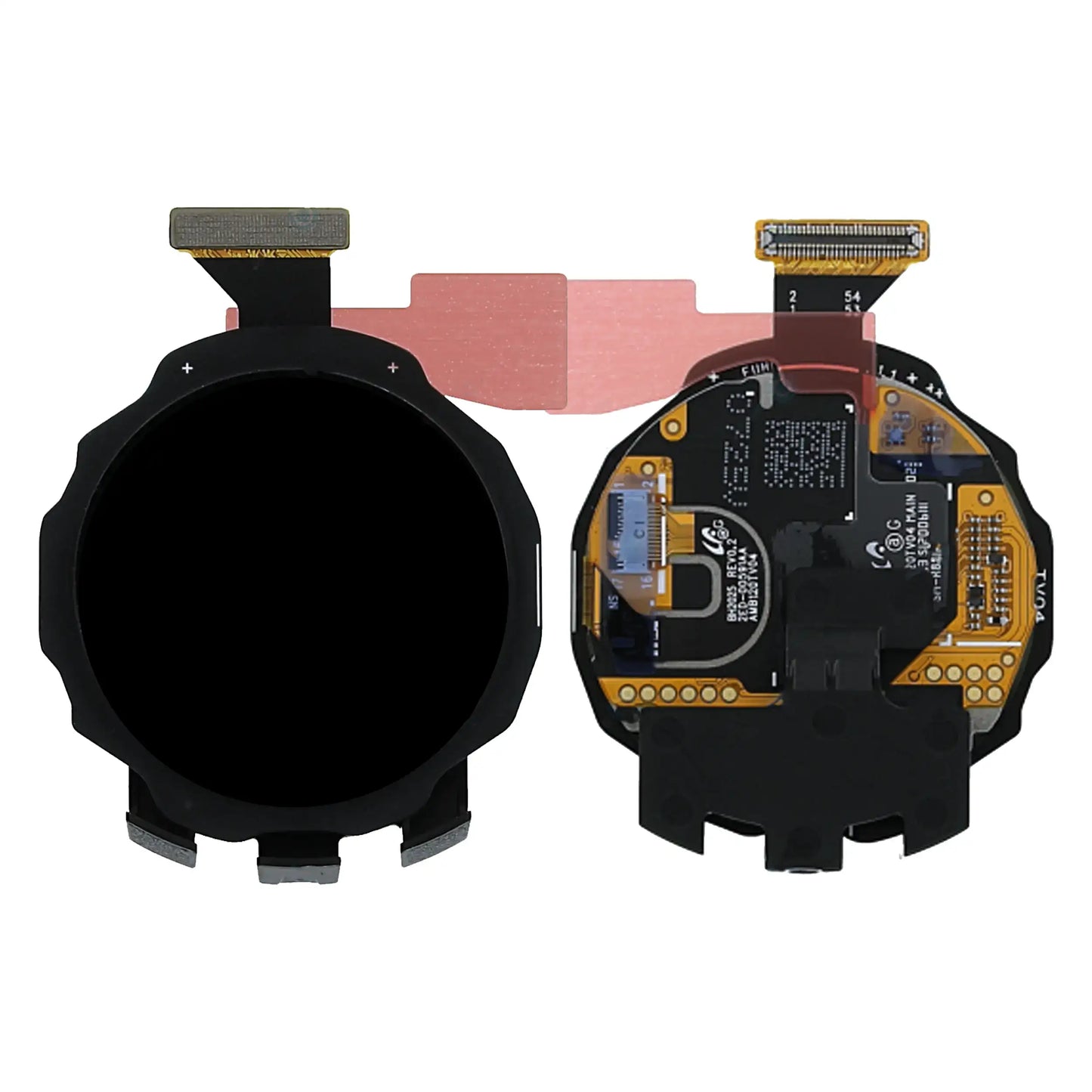 LCD Assembly For Samsung Galaxy Watch 3 (41MM) (Service Pack) (Black) - Samsung watch replacement part product image 4