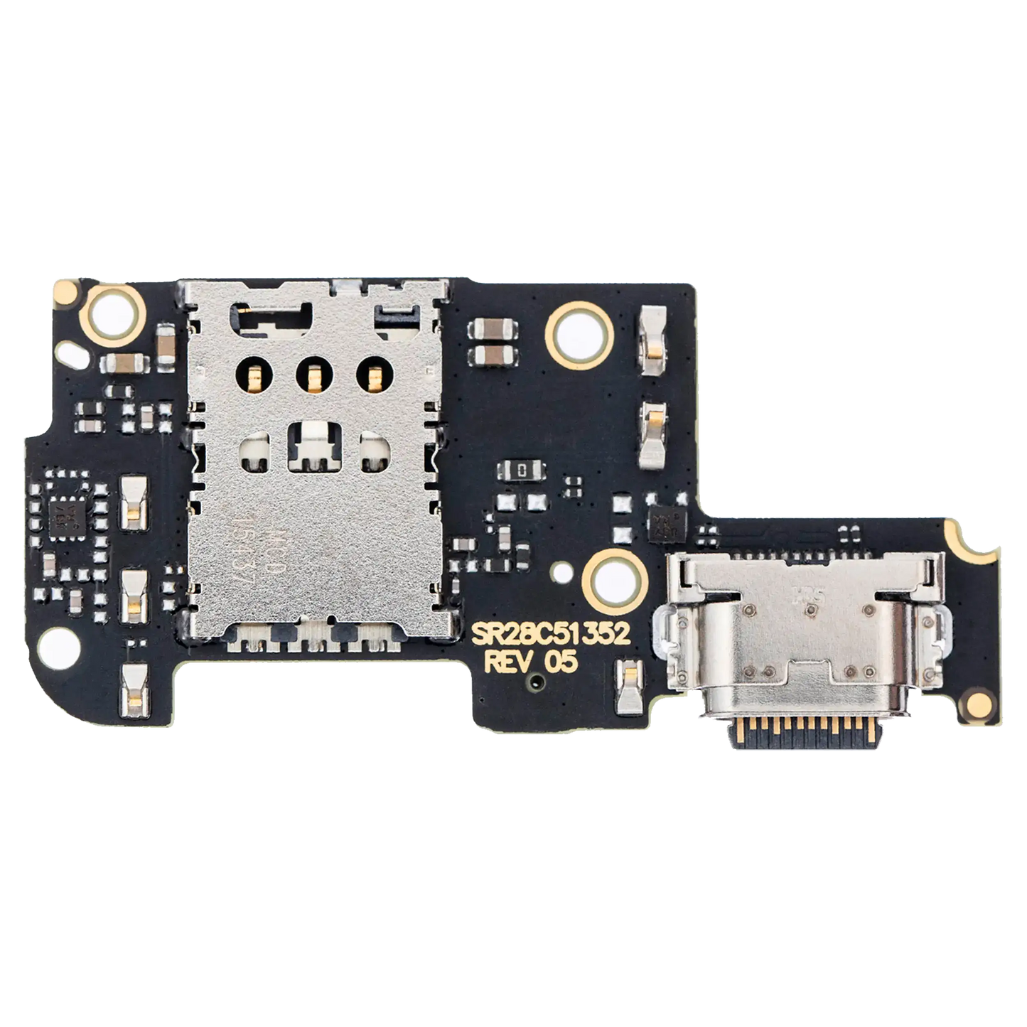 Charging Port Board For Motorola Edge Plus (XT2061 / 2020) (Aftermarket Plus) | SKU 107082025121 | image 1