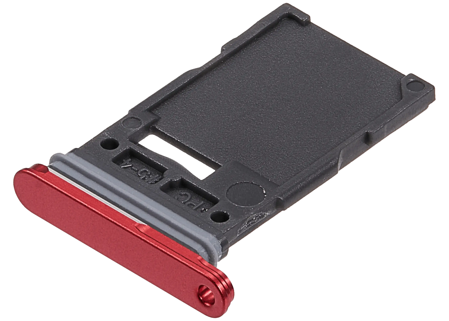 Single Sim Card Tray For Samsung Galaxy S25 / S25 Plus (Premium) (Coral Red)