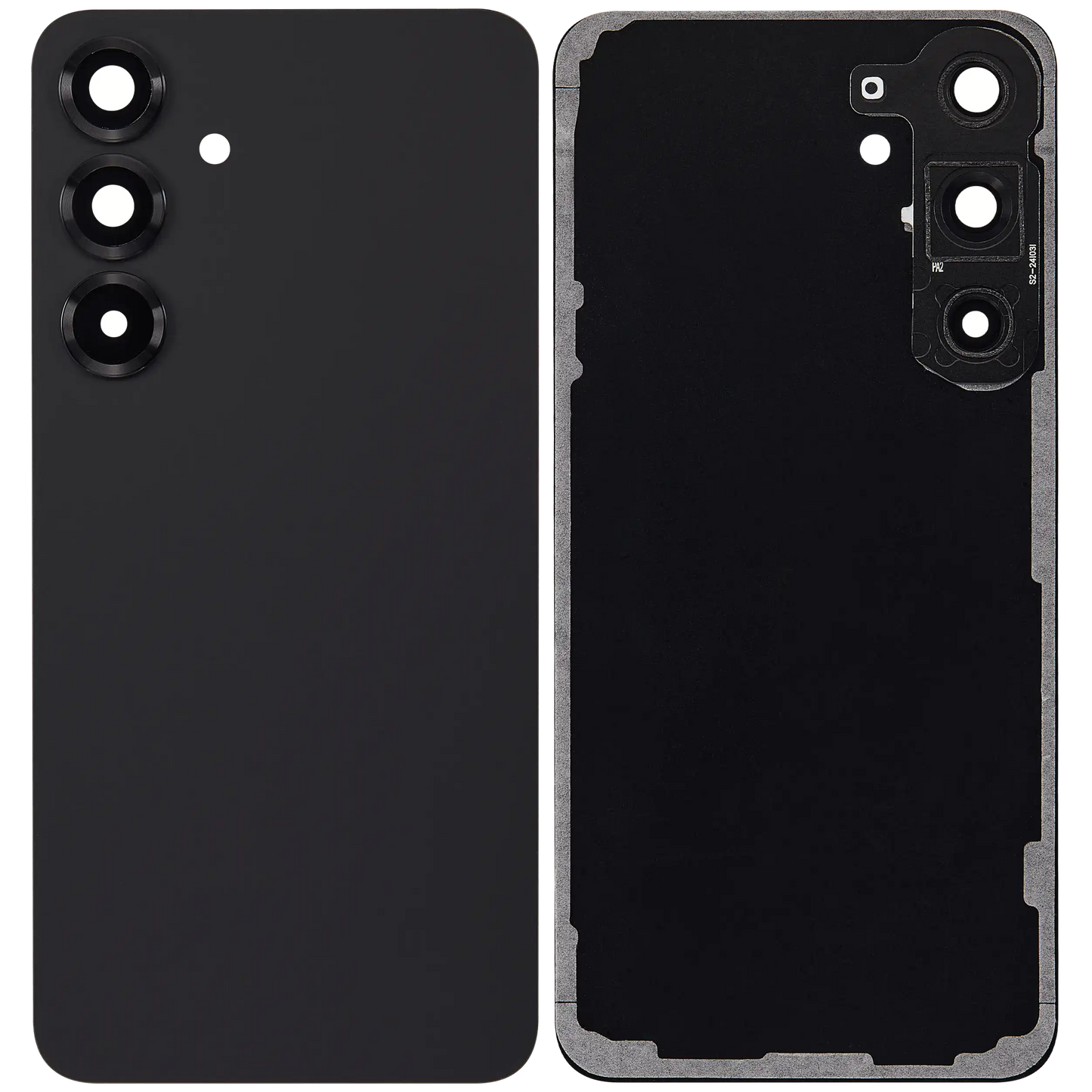 Back Cover Glass With Camera Lens For Samsung Galaxy S25 Plus 5G (No Logo) (Aftermarket Plus) (Blue Black)