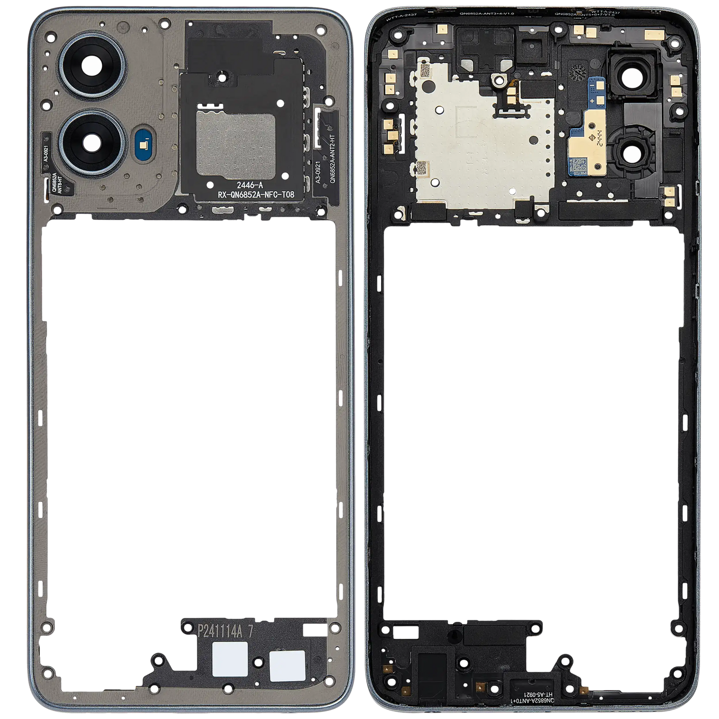Mid-Frame Housing For Motorola Moto G 5G (XT2417 / 2024) (Sage Green) (Premium) replacement part SKU 107282214833 image 6