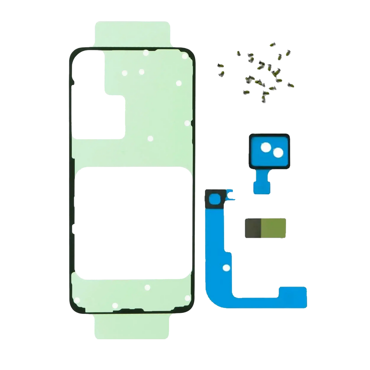 Back Cover Adhesive Tape With Re-Work Kit For Samsung Galaxy S23 5G (Service Pack)