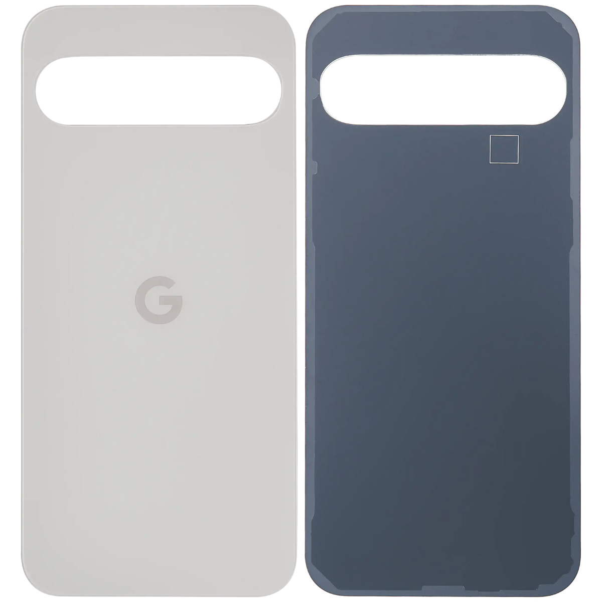Back Cover Glass For Google Pixel 9 Pro XL (Used OEM Pull: Grade A) (Porcelain) - repair component detailed angle