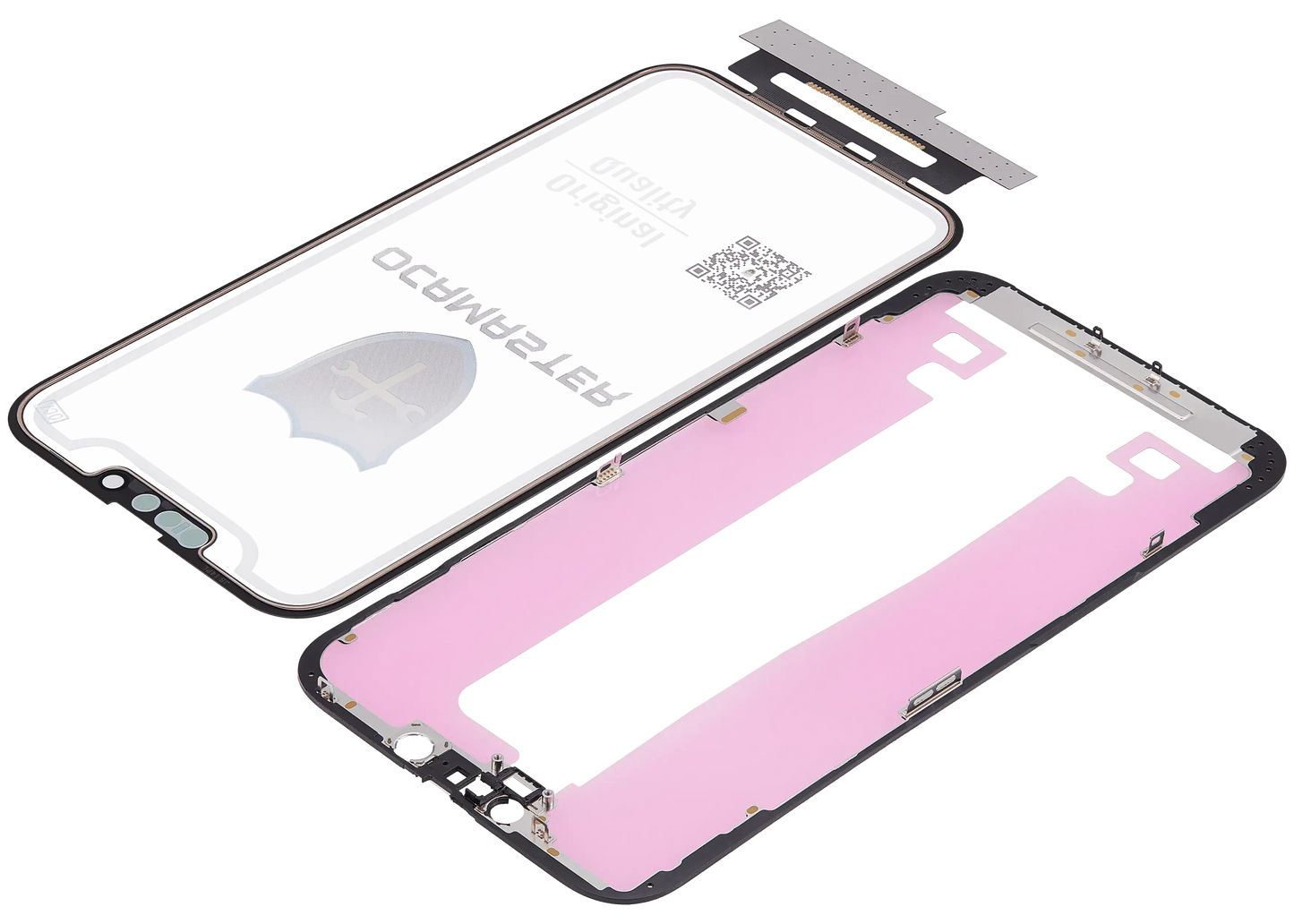 4 in 1 Short Flex (Digitizer Touch With Glass + OCA + Frame Pre-installed) For iPhone 14 Plus (OCA Master)