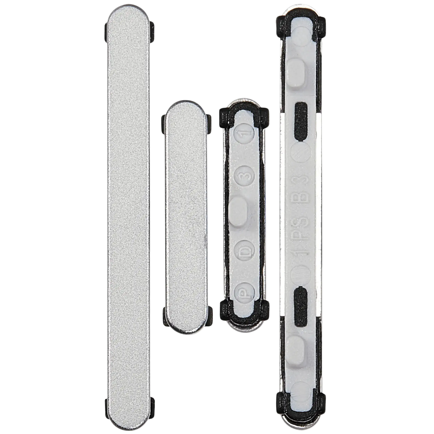 Hard Buttons (Power / Volume) For Samsung Galaxy S25 Edge (S937) (Premium) (Titanium Silver)