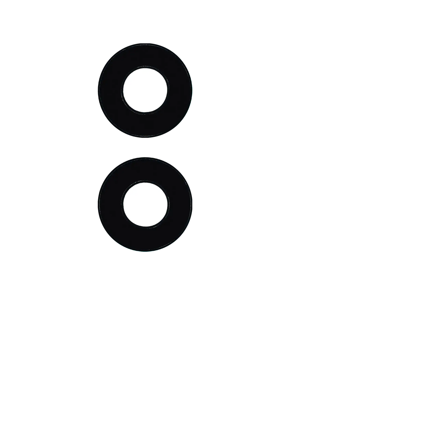 Back Camera Lens (Glass Only) With Adhesive For Samsung Galaxy S25 Edge (S937) (2 Piece Set) (All Colors)