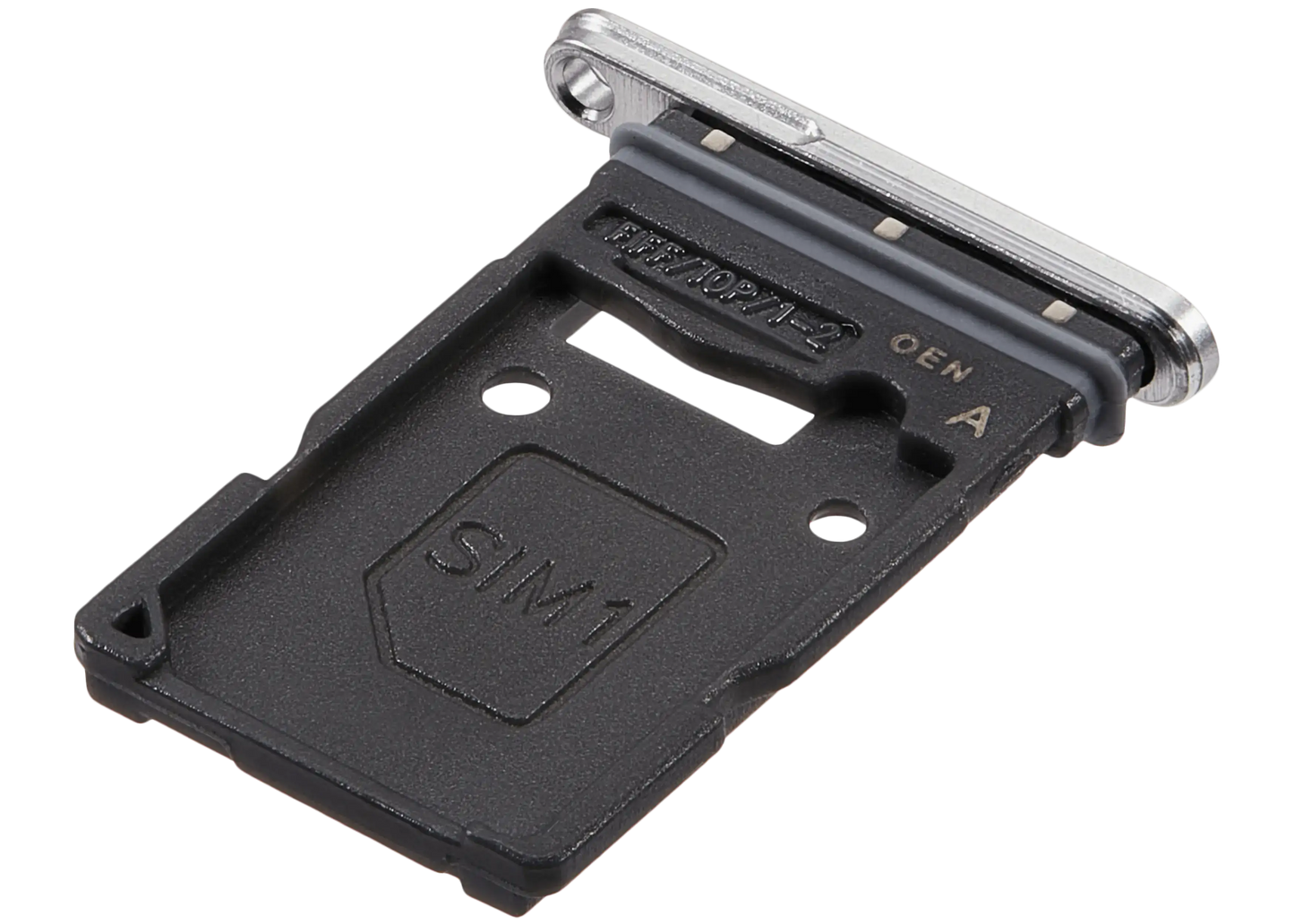 Single Sim Card Tray For Samsung Galaxy Z Fold 7 (F966) (Premium) (Silver Shadow)