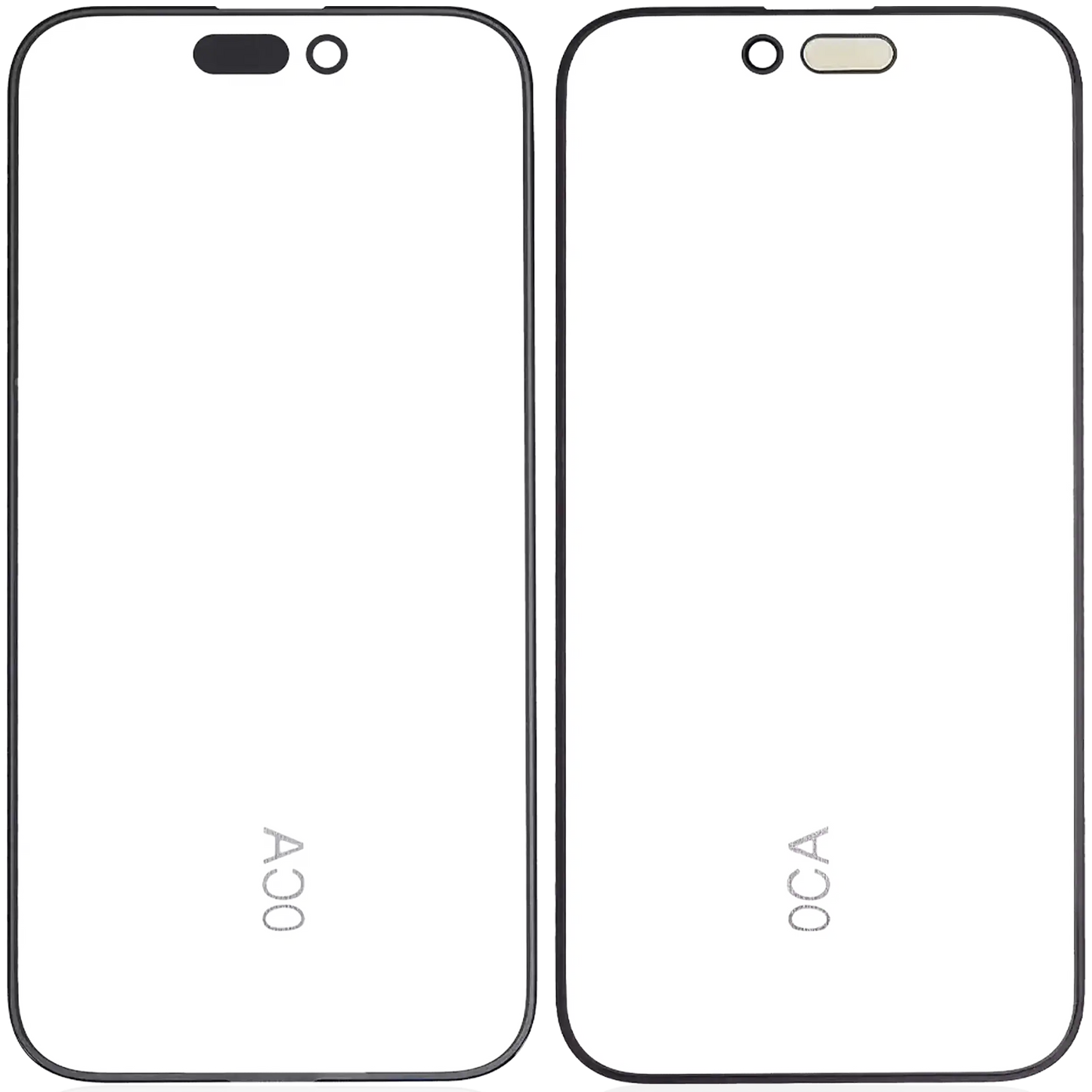 Frame Only For iPhone 15 Pro (10 Pack) (OCA Master)