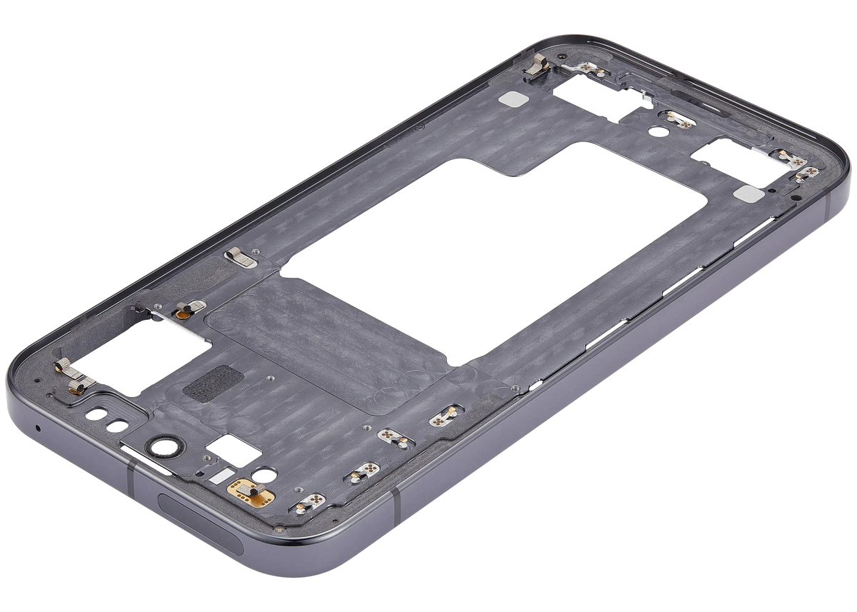 Mid-Frame Housing For Google Pixel 9 Pro XL (US Version) (Obsidian) - replacement part product view 10