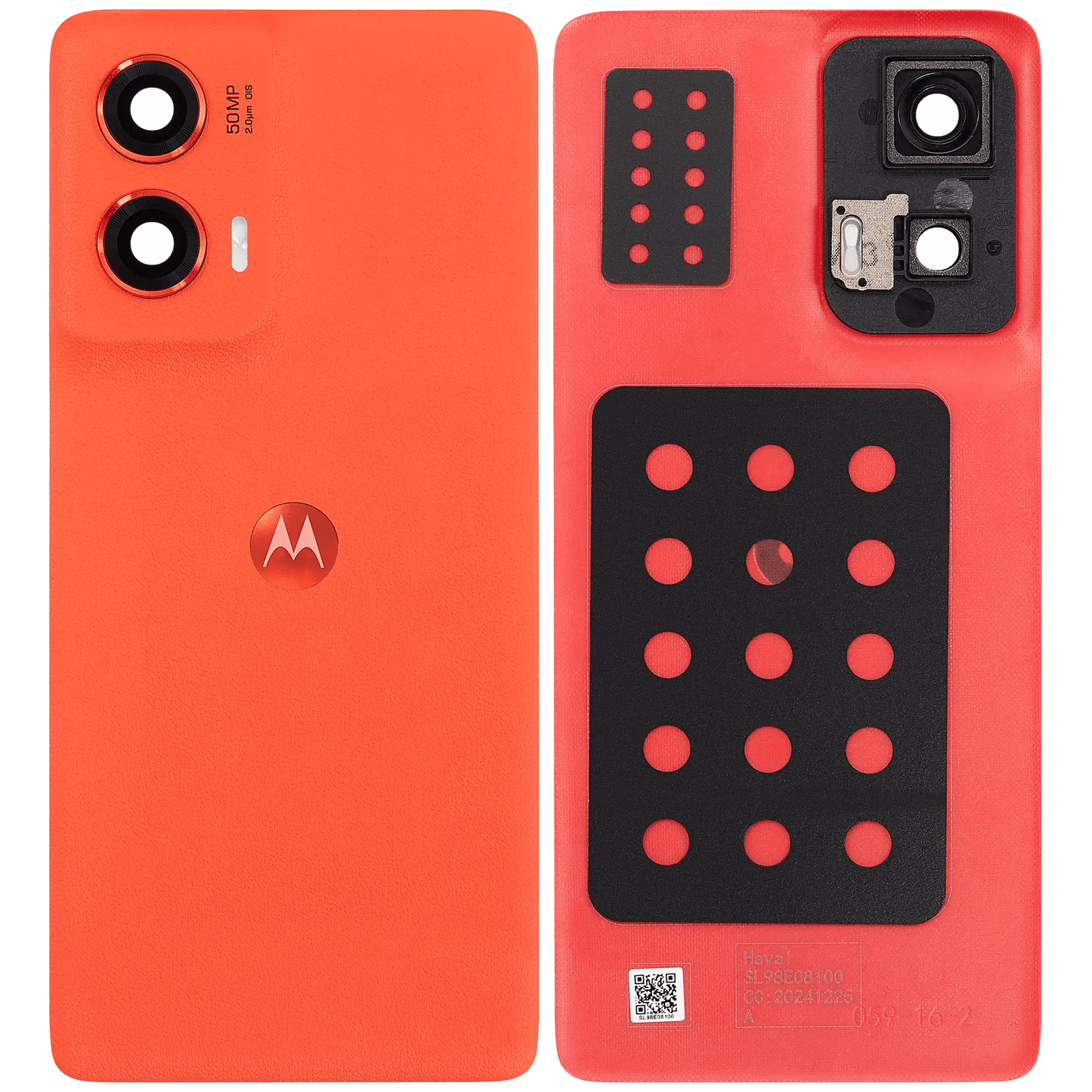 Back Cover Glass For Motorola Moto G Stylus 5G (XT2419/ 2024) (Premium) (Scarlet Wave) replacement part SKU 107282225739 image 6