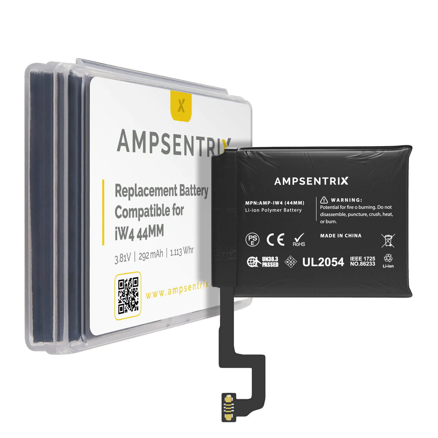 Replacement Battery For Watch Series 4 (44MM) (AmpSentrix Pro)