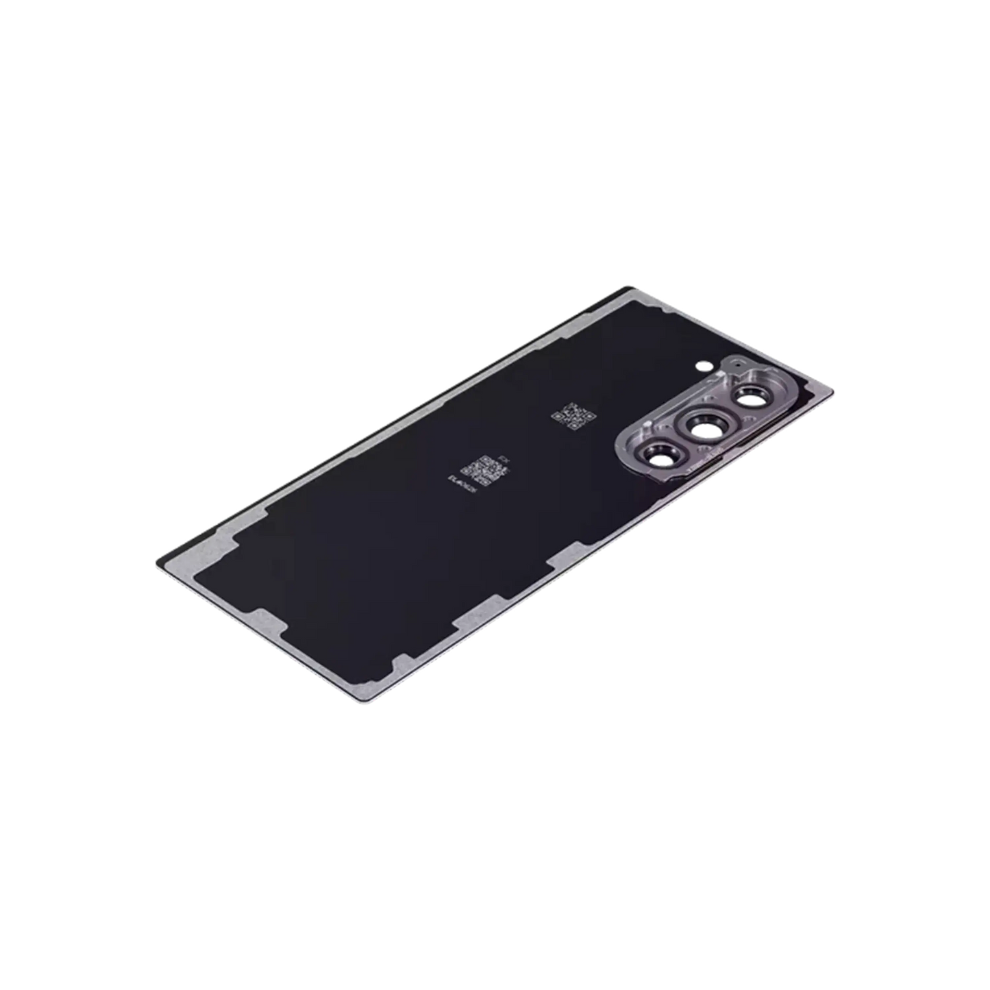 Samsung replacement part: Back Cover Glass With Camera Lens For Samsung Galaxy Z Fold 6 5G (Service Pack) (Silver Shadow)