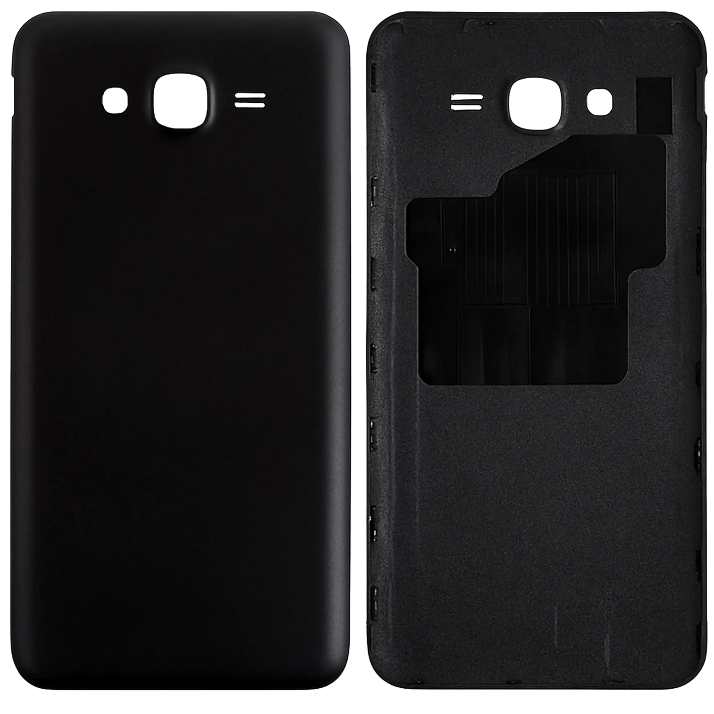 Back Cover Glass For Samsung Galaxy J7 (J727 / 2017) (Service Pack) (Black) replacement part SKU 107082113525 product image 3