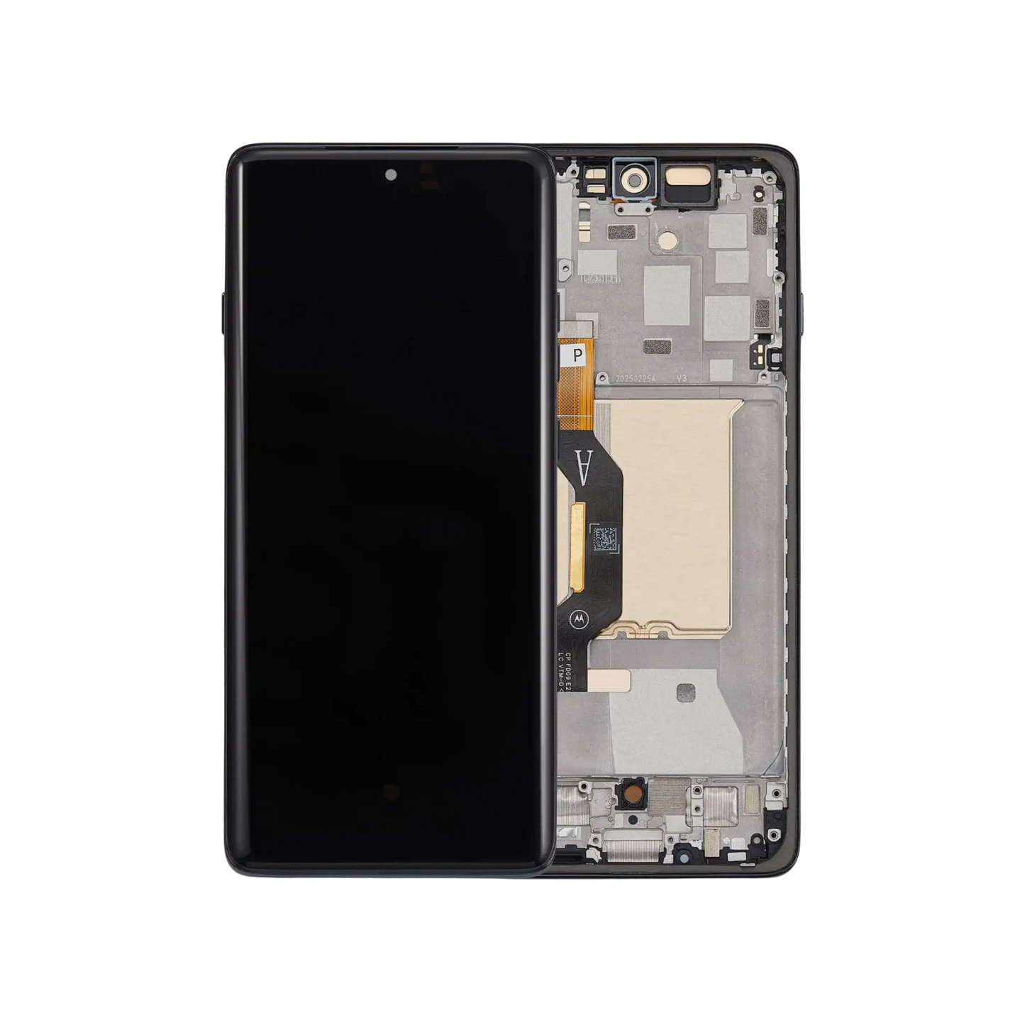 OLED Assembly With Frame For Motorola Moto Edge (XT2519 / 2025) (Genuine OEM) (Deep Forest) | SKU 107282214654 | image 4