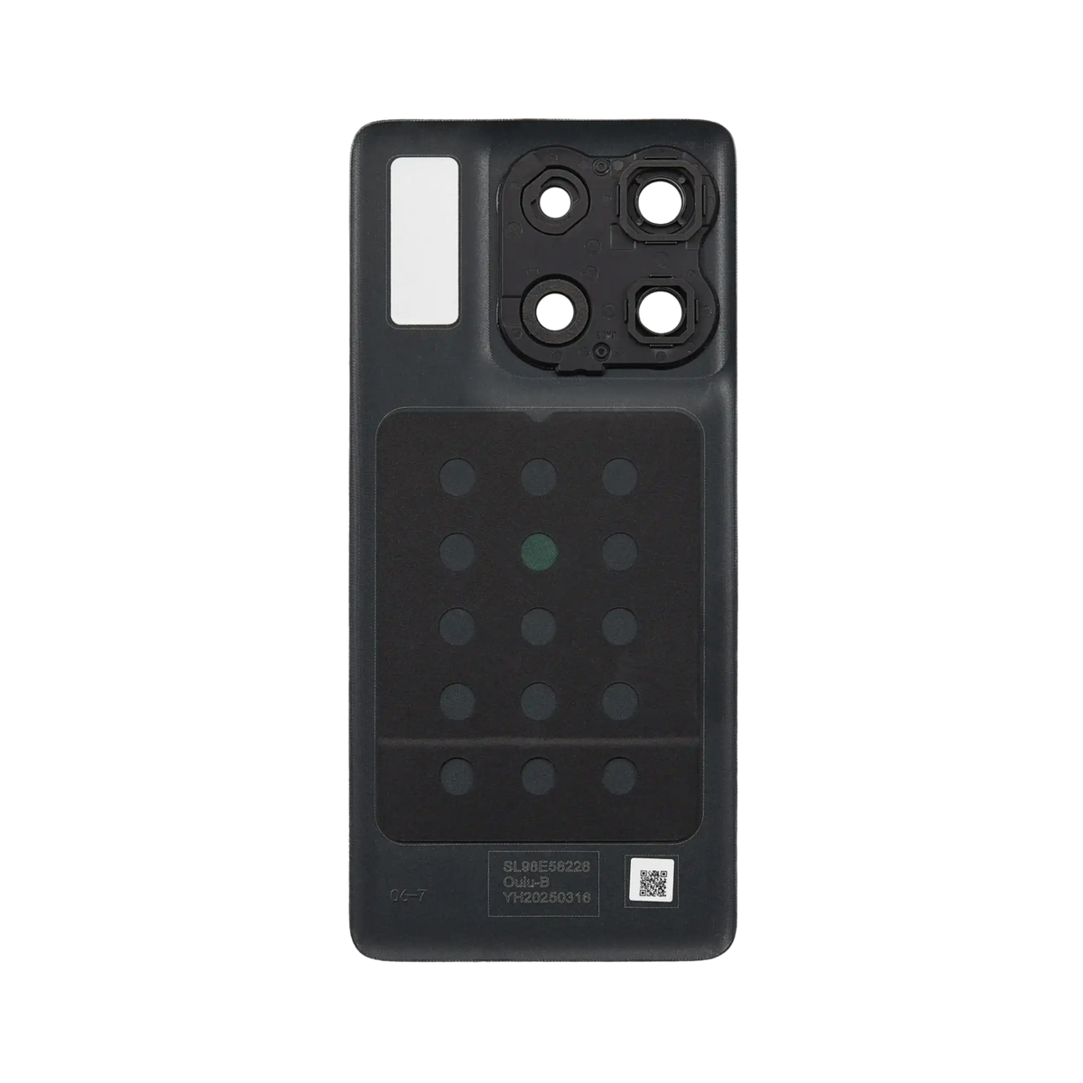 Back Cover Glass With Camera Lens For Motorola Moto Edge (XT2519 / 2025) (Genuine OEM) (Deep Forest) | SKU 107282214656 | image 3