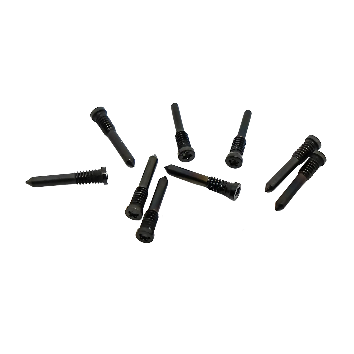 Security Screw For iPhone 12 Pro / 12 Pro Max (100 Pack) (Black) (Service Pack)