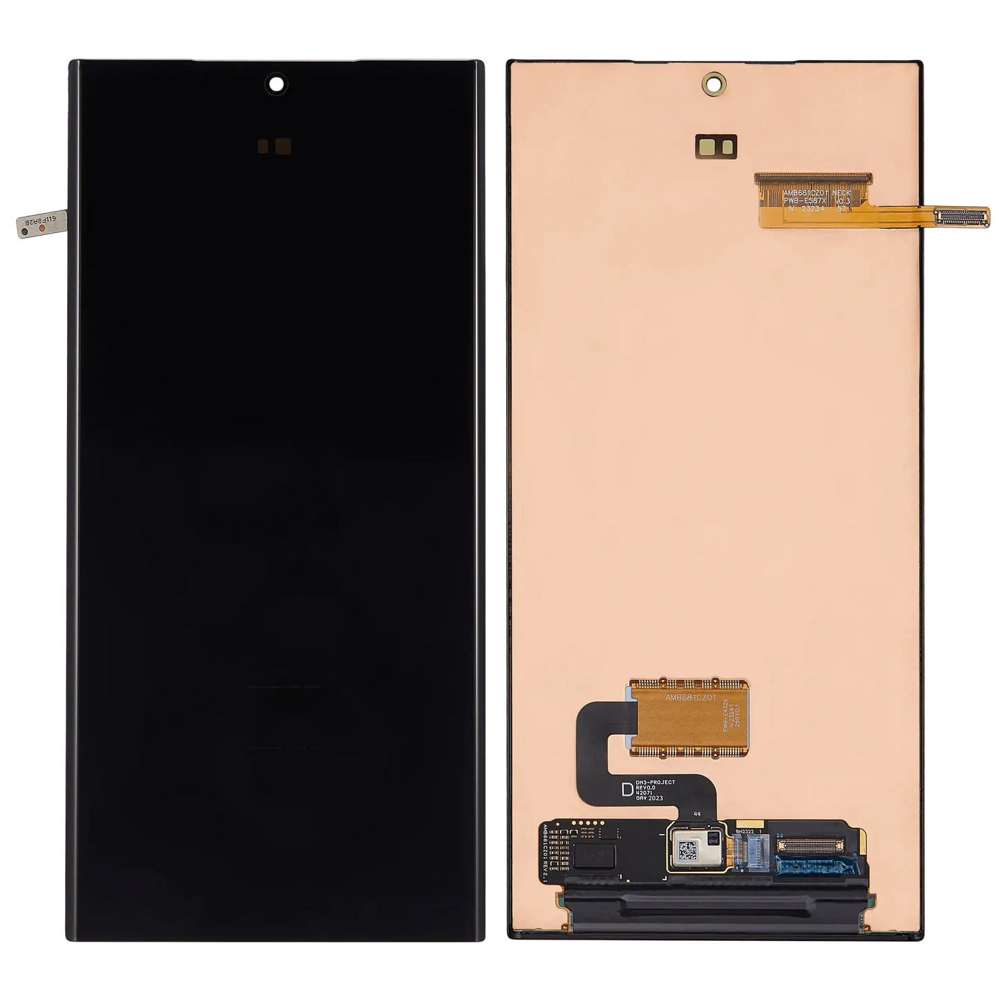 OLED Assembly Without Frame For Samsung Galaxy S23 Ultra 5G (US & International) (Service Pack) (All Colors)