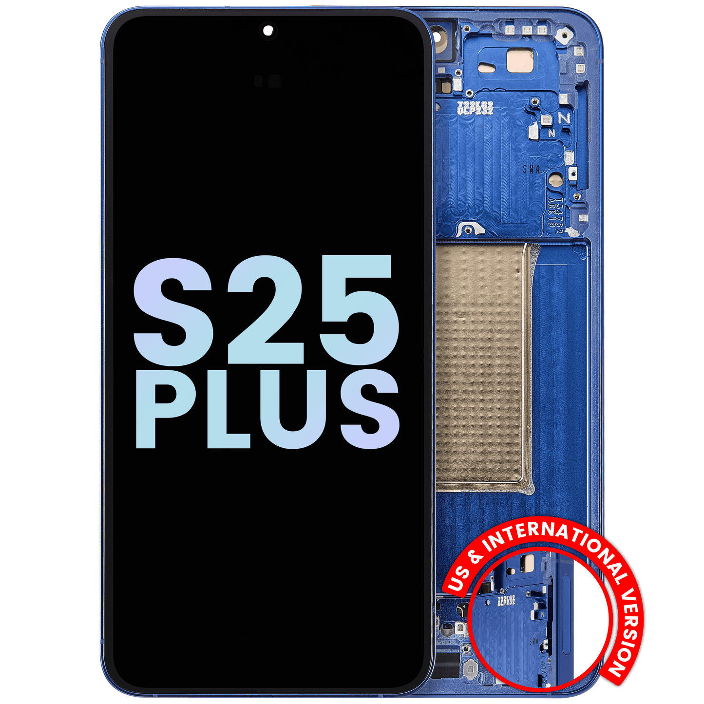 OLED Assembly With Frame For Samsung Galaxy S25 Plus 5G (US & International Version) (Service Pack) (Navy)