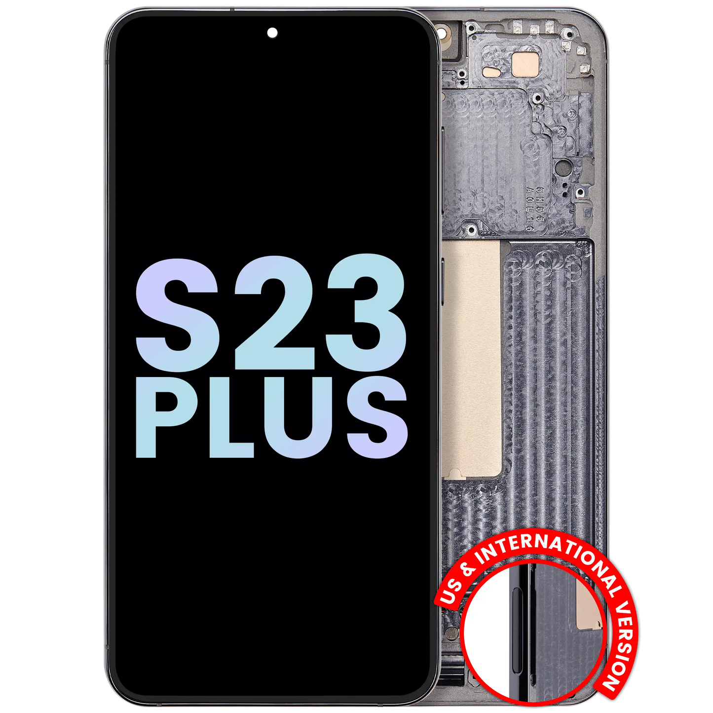 OLED Assembly With Frame For Samsung Galaxy S23 Plus 5G (US & International) (Service Pack) (Green)