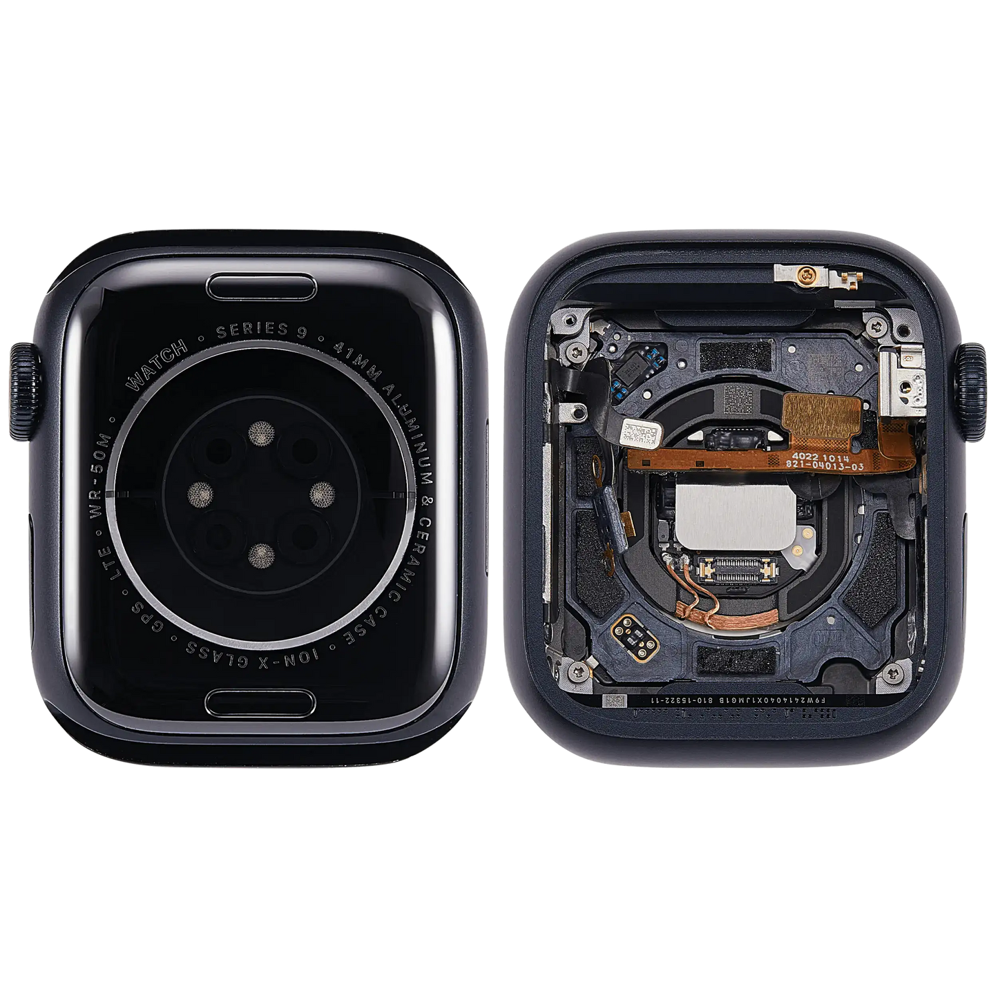 Housing Assembly Compatible For Watch Series 9 (41MM) (Used OEM Pull: Grade A (Cellular Version) (Aluminum / Midnight)