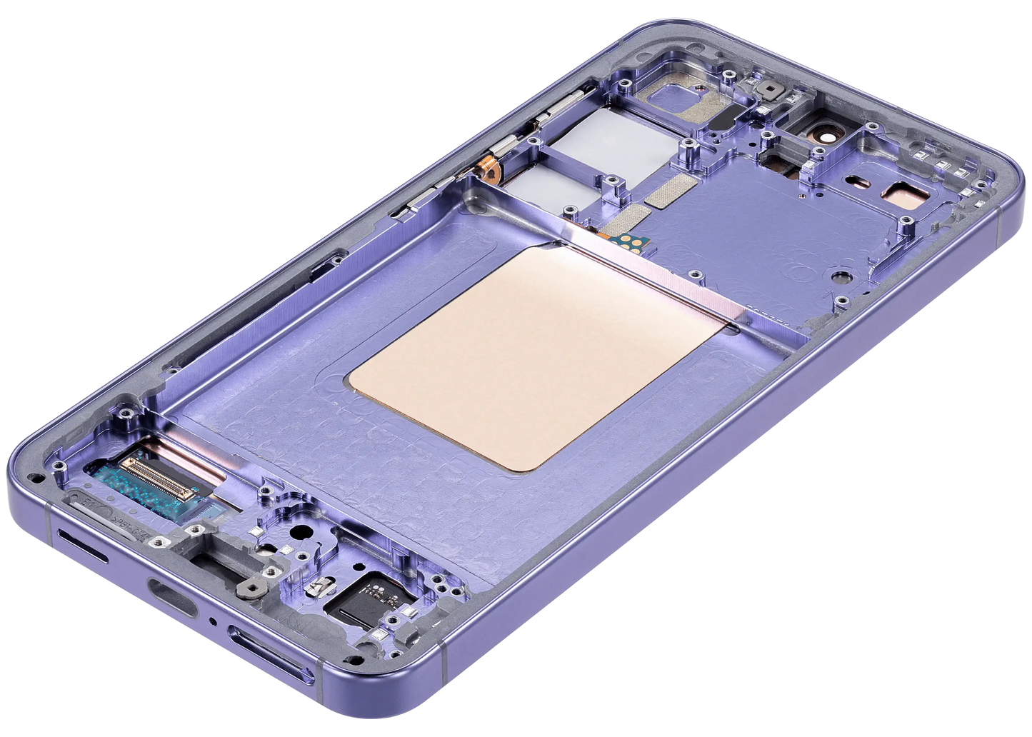 OLED Assembly With Frame For Samsung Galaxy S24 5G (US & International Version) (Service Pack) (Cobalt Violet)