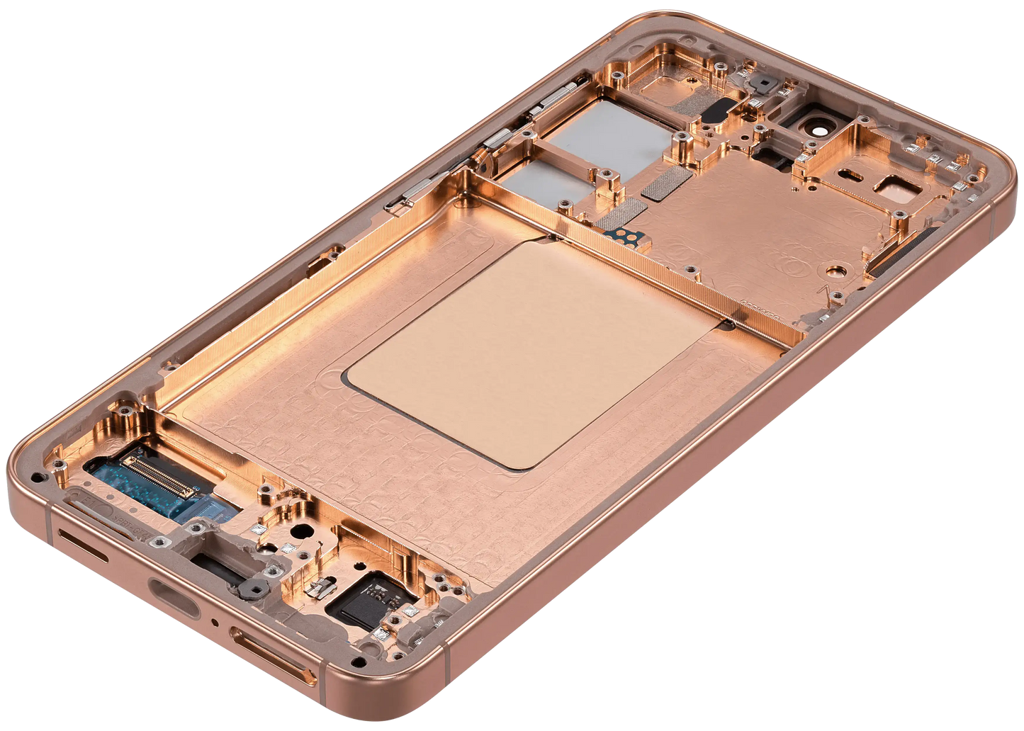 OLED Assembly With Frame For Samsung Galaxy S24 5G (US & International Version) (Service Pack) (Sandstone Orange)