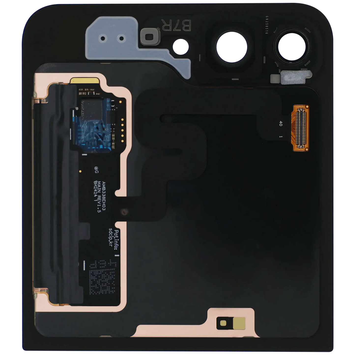 Outer OLED Assembly For Samsung Galaxy Z Flip 7 FE 5G (Service Pack) (All Colors)