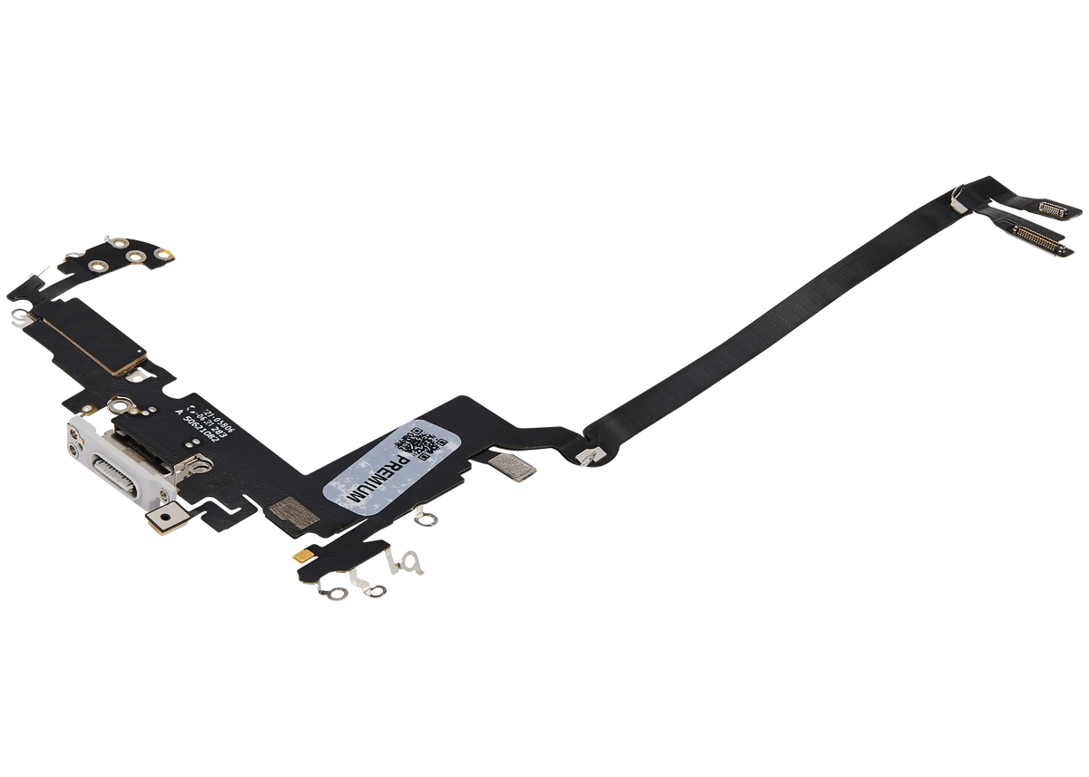 Charging Port Flex Cable for iPhone 17 Pro Max (Premium) (International Version) (Silver) — product photo 5
