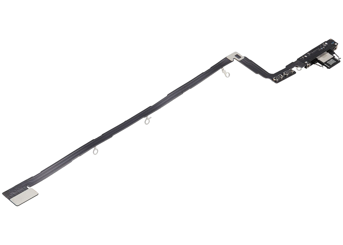 Charging Port Flex Cable For iPhone Air (Aftermarket Plus) (Space Black)