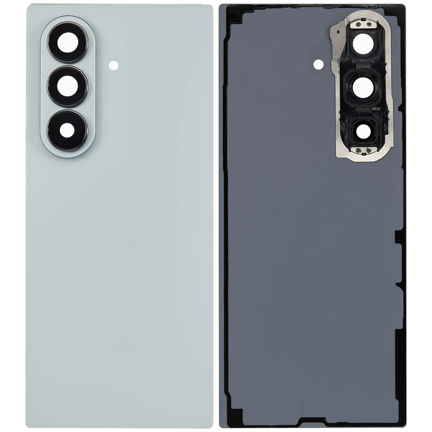Back Cover Glass With Camera Lens For Samsung Galaxy Z Fold 7 5G (F966) (No Logo) (Aftermarket Plus) (Mint)