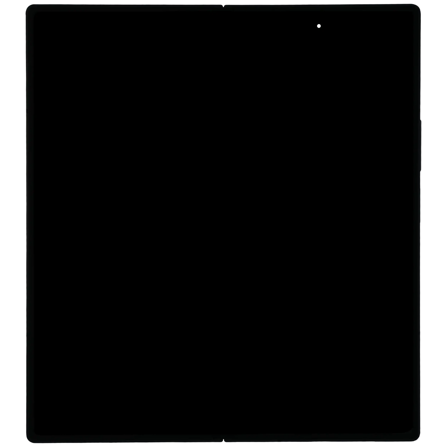 Inner OLED Assembly With Frame For Samsung Galaxy Z Fold 7 5G (US & International) (Service Pack) (Jet Black)
