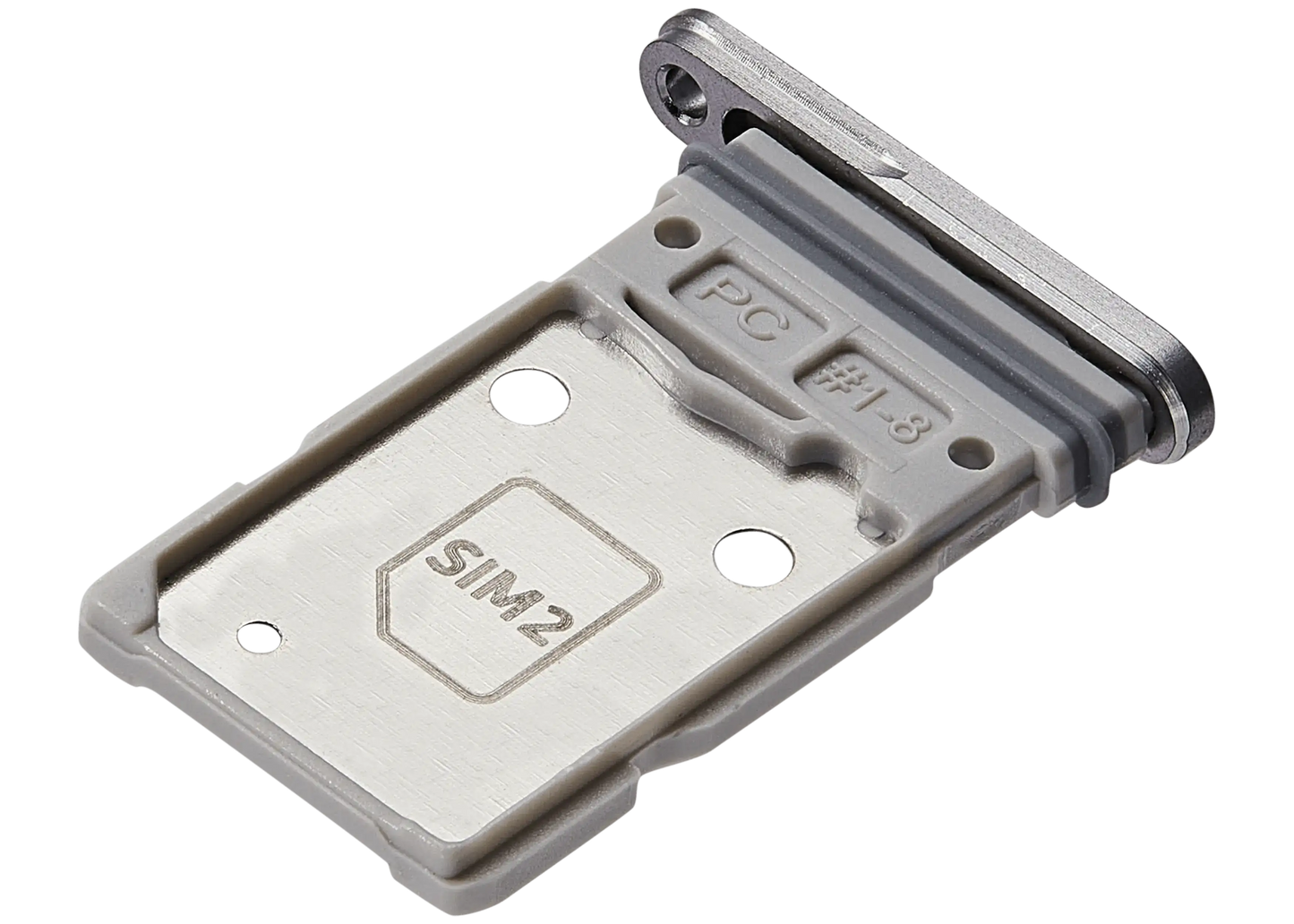 Dual Sim Card Tray For Samsung Galaxy S25 FE 5G (Gray) (Premium)