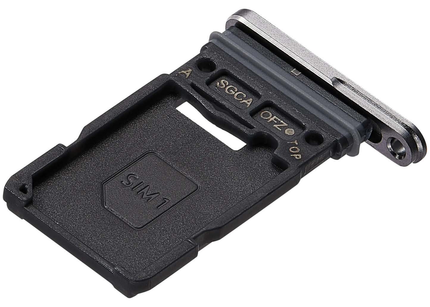 Single Sim Card Tray For Samsung Galaxy S25 FE 5G (Gray) (Premium)