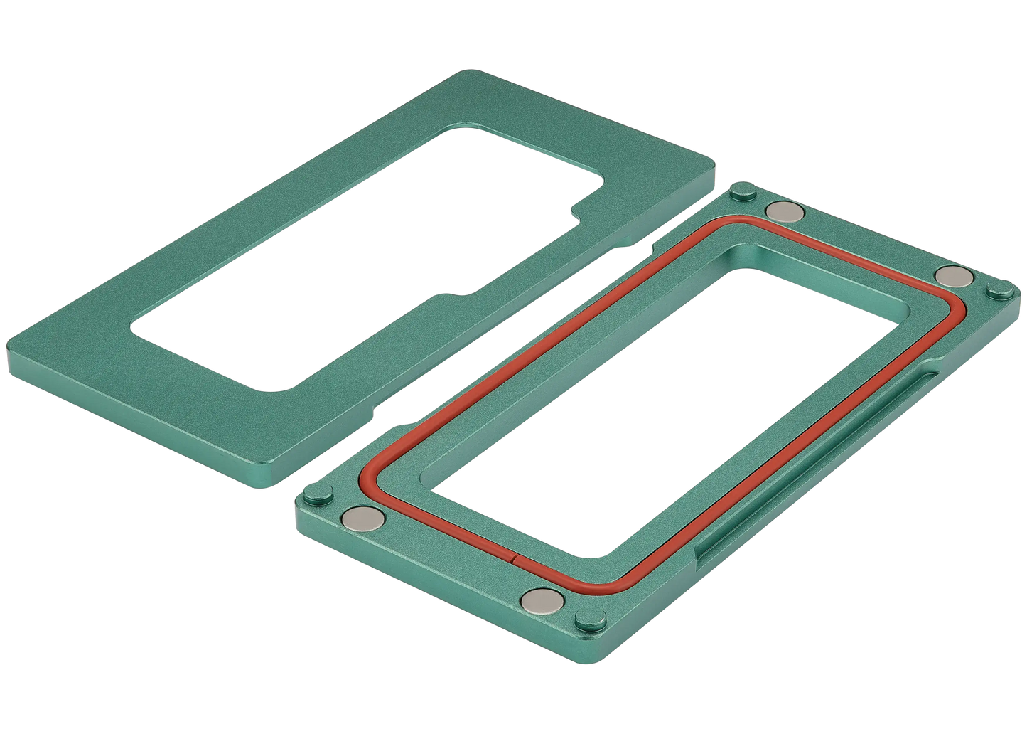 Magnetic Pressure Holding Mold Compatible For iPhone 11 Pro Max (2 Pack) (XHZC)