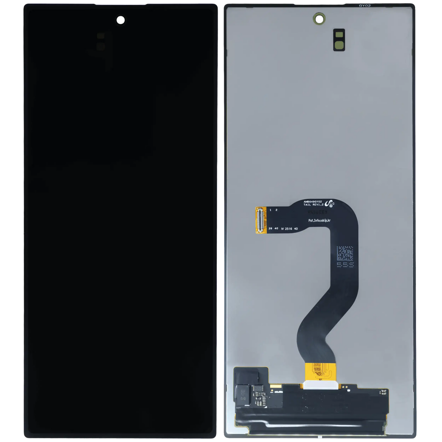 Outer OLED Assembly Without Frame For Samsung Galaxy Z Fold 7 5G (Service Pack) (All Colors)