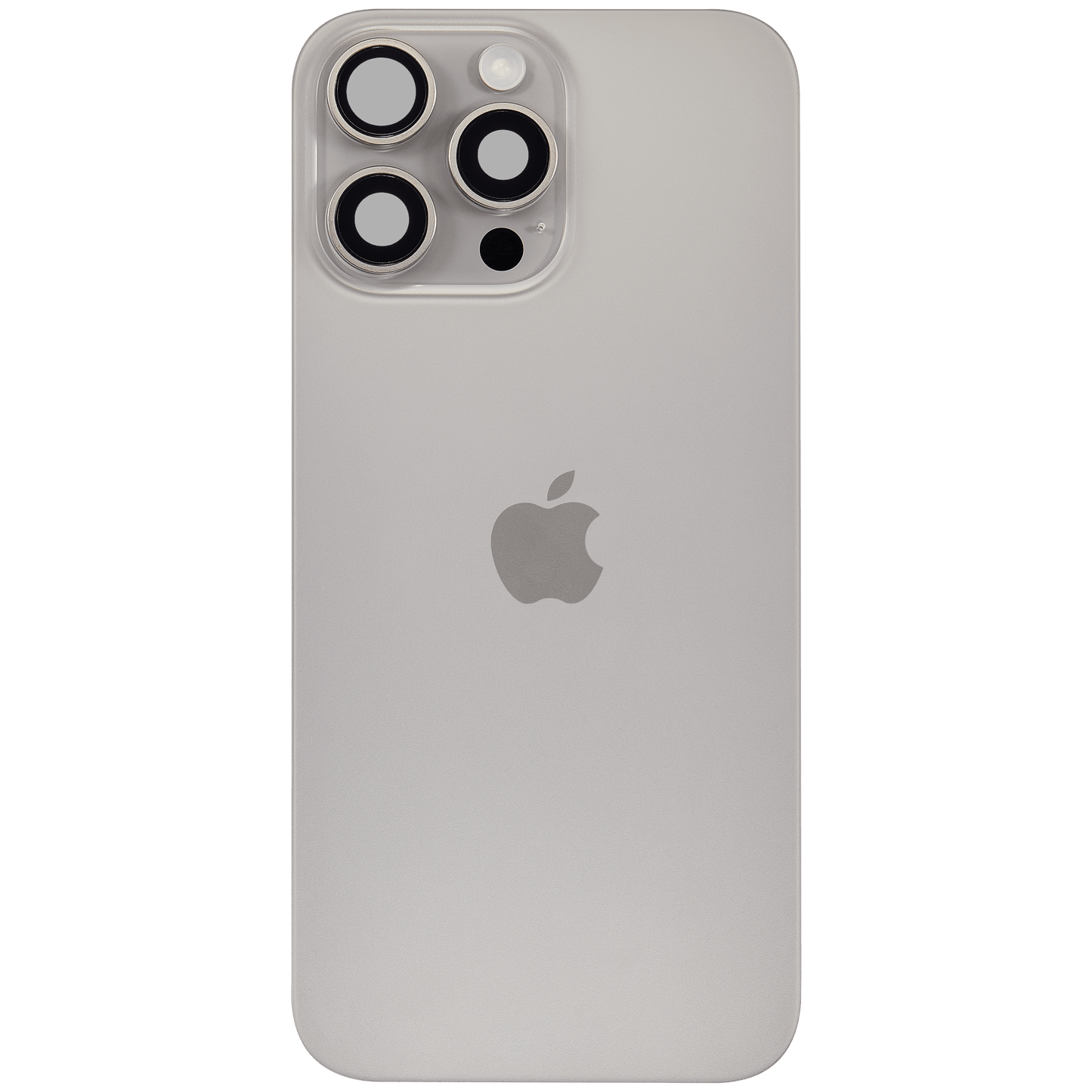 Back Glass w/ MagSafe Magnet & NFC & Flashlight Flex For iPhone 16 Pro Max (Service Pack) (Natural Titanium)