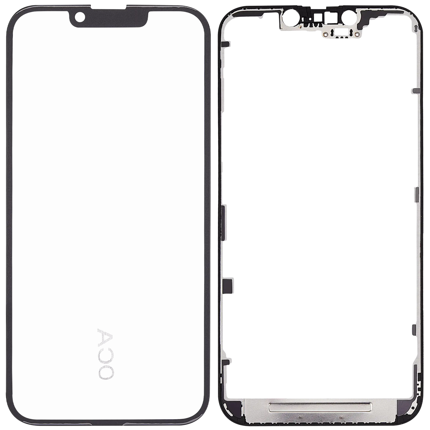 3 in 1 (Glass With OCA Pre-Installed + Frame) For iPhone 16e / 17e (OCA Master)