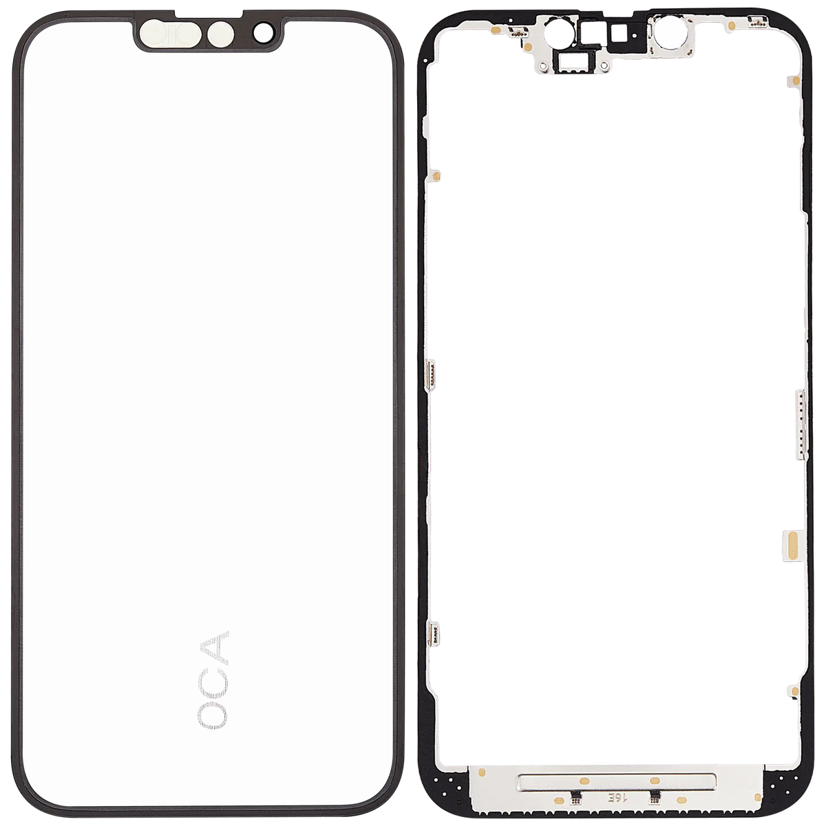 3 in 1 (Glass With OCA Pre-Installed + Frame) For iPhone 16e / 17e (OCA Master) - product image 3