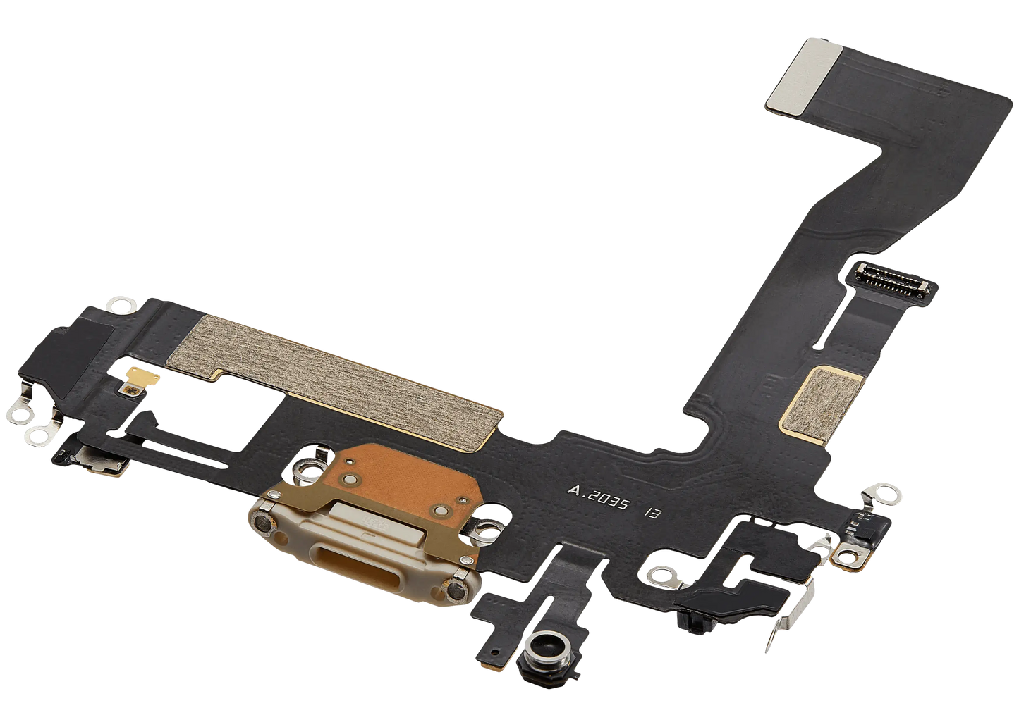 Charging Port Flex Cable For iPhone 12 (Premium) (White)