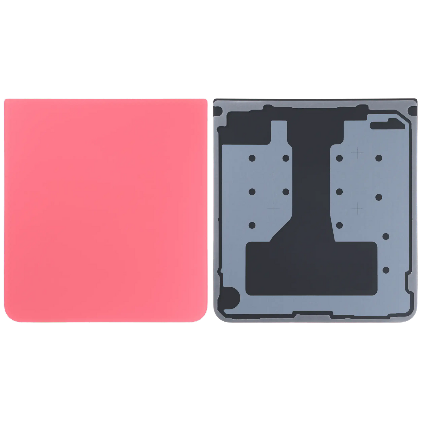Bottom Back Cover For Samsung Galaxy Z Flip 7 5G (Service Pack) (Red) - Replacement iPhone Parts