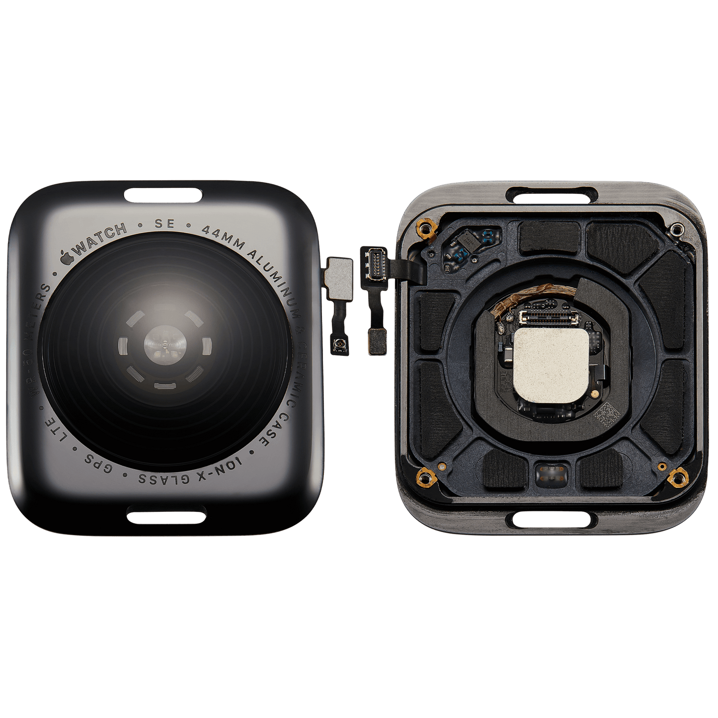 Back Cover Assembly For Watch Series SE 1st (44MM) (LET Version) (Aluminum / Space Black)