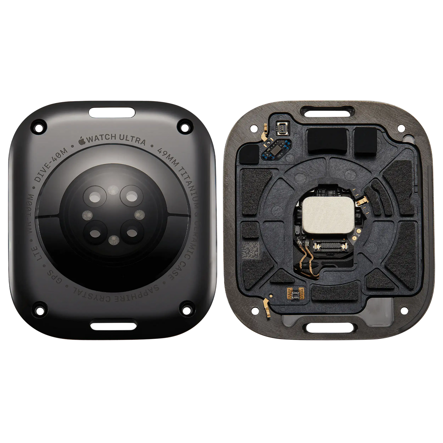Back Cover Assembly For Watch Series Ultra (2nd Gen)(49mm) (LET Version) (Space Black)