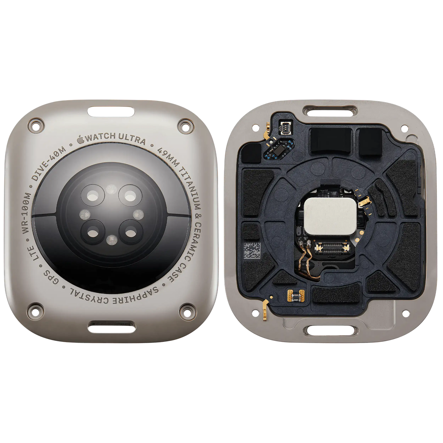 Back Cover Assembly For Watch Series Ultra (2nd Gen)(49mm) (LET Version) (Natural)