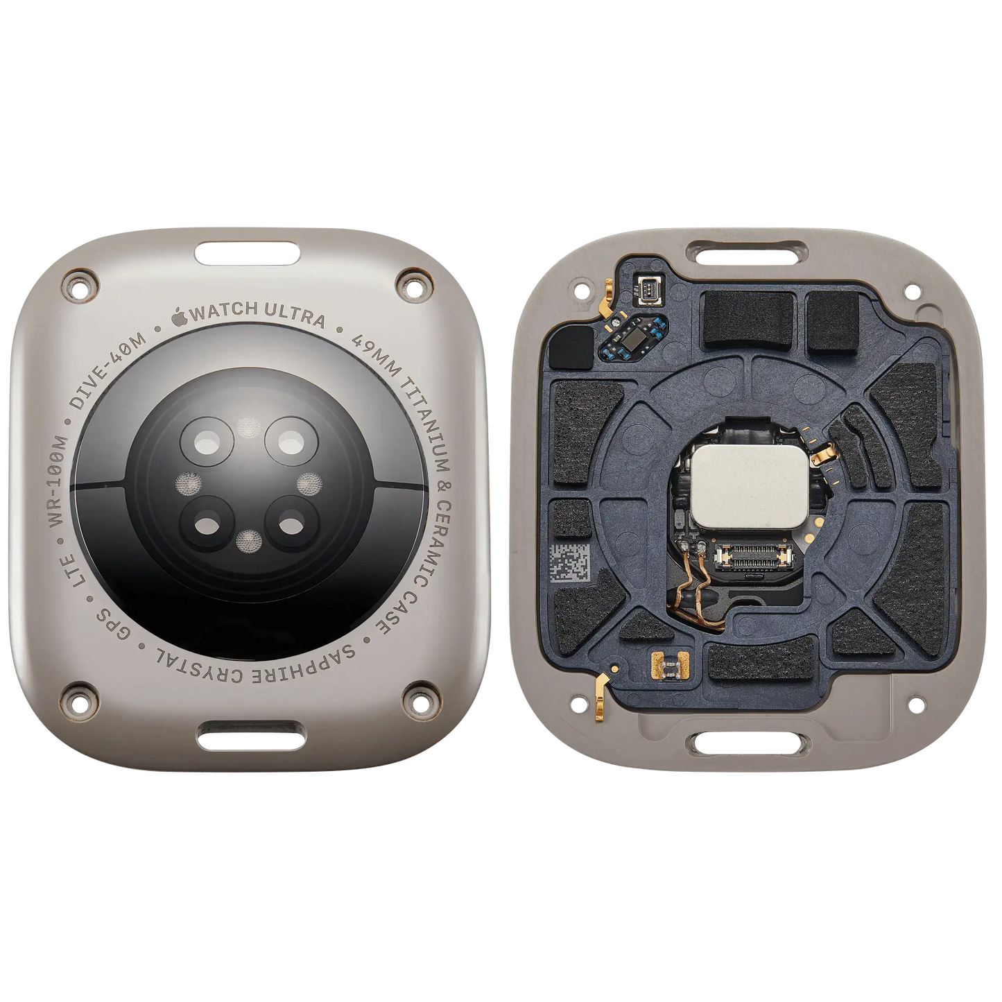 Back Cover Assembly For Watch Series Ultra (1st Gen) (49mm) (LET Version) (Natural)