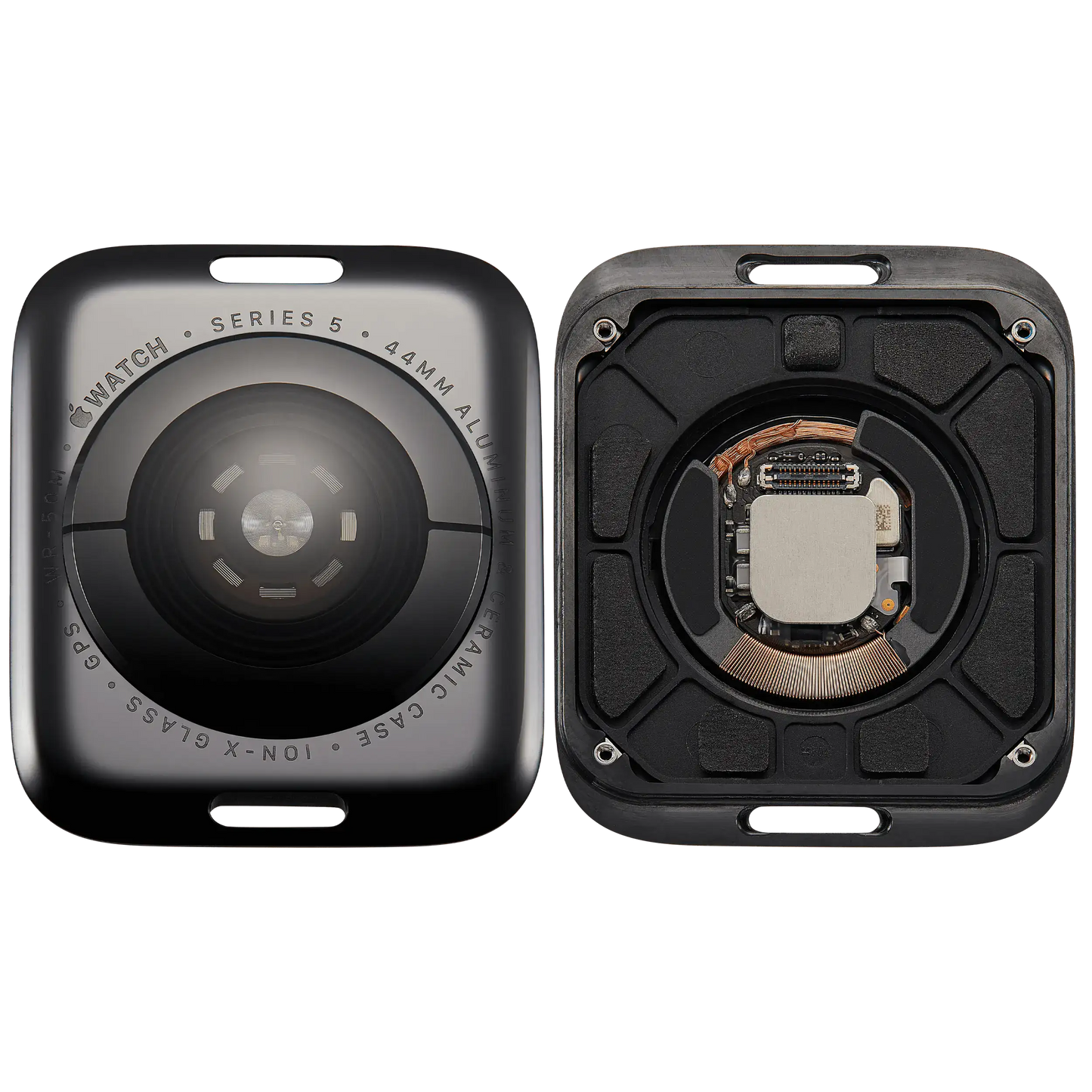 Back Cover Assembly For Watch Series 5 (44mm) (GPS Version) (Aluminum / Space Black)