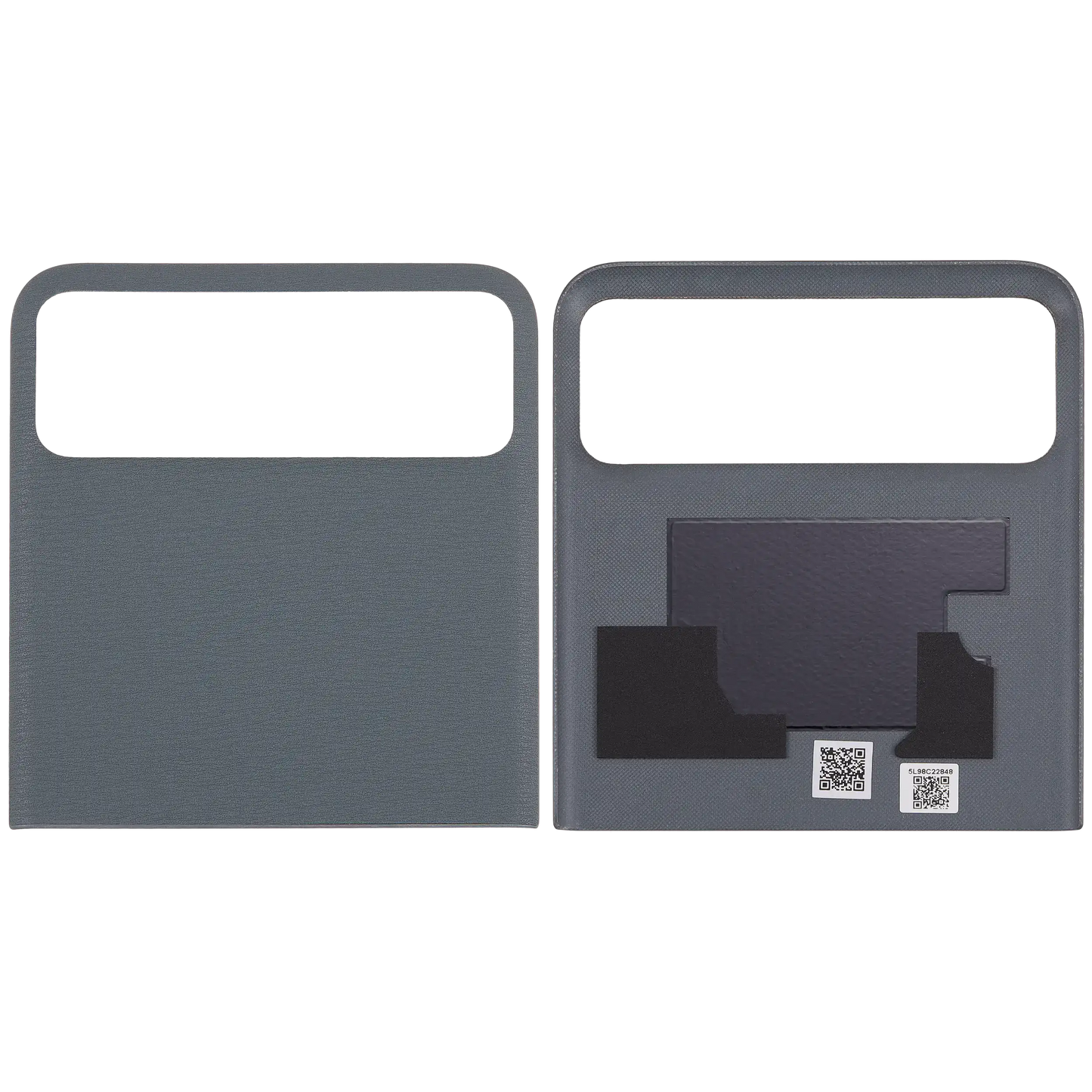 Top OLED Back Cover Glass For Motorola Razr / Razr 40 (XT2323 / 2023) (Premium) (Sage - Motorola replacement part image 6