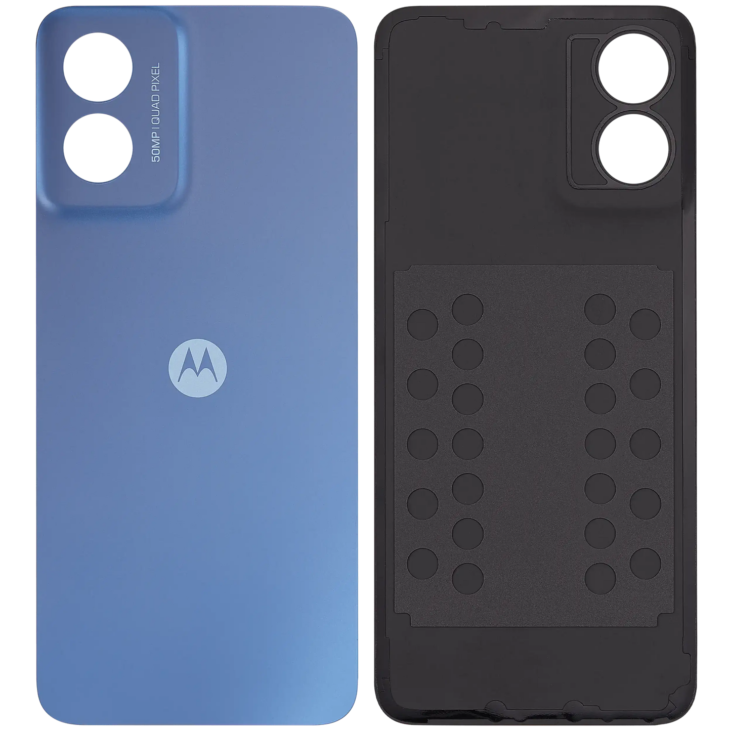 Back Cover Glass For Motorola Moto G Play (XT2413 / 2024) (Premium) (Coronet Blue) replacement part SKU 107182129069 image 6