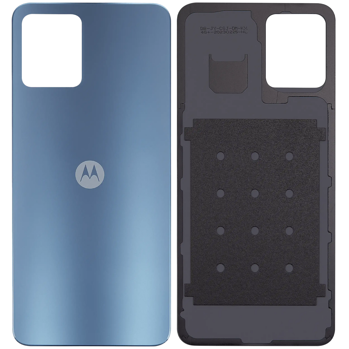 Back Cover Glass For Motorola Moto G23 (XT2333 / 2023) (Premium) ((Steel Blue) replacement part SKU 107182129081 image 6